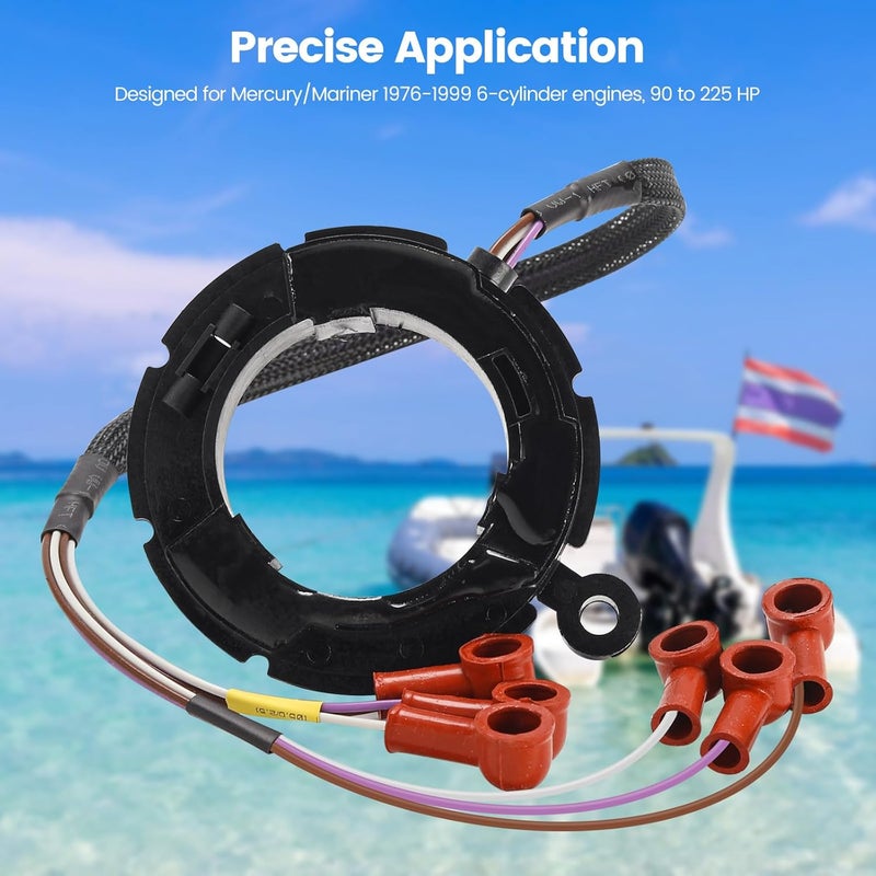 Zuomeng Trigger for Mercury/Mariner 1976-1999 90 to 225 HP 4-Cylinder Outboard, Replace 134-6456 68162A1 68162A5 68162A8 96455A6 96455A9 96455A10 96455A11, Ignite the Engine at the Best Moment - Image 2